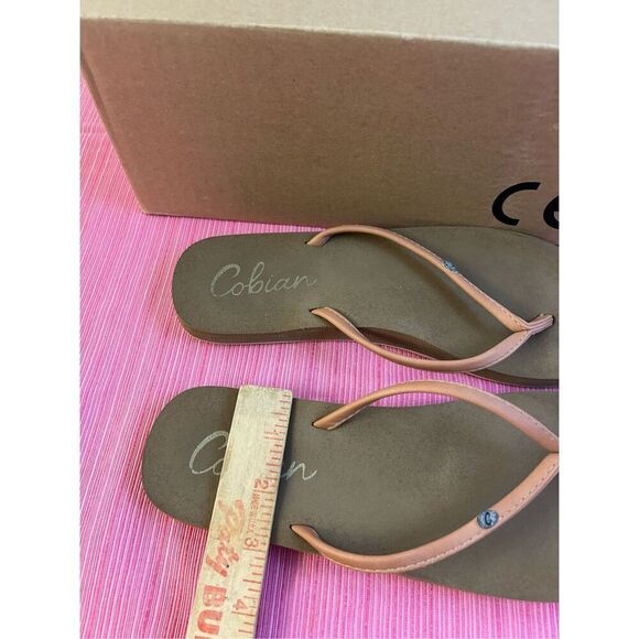 Cobian flip flops brown straps 8-8.5 - Picture 5 of 5
